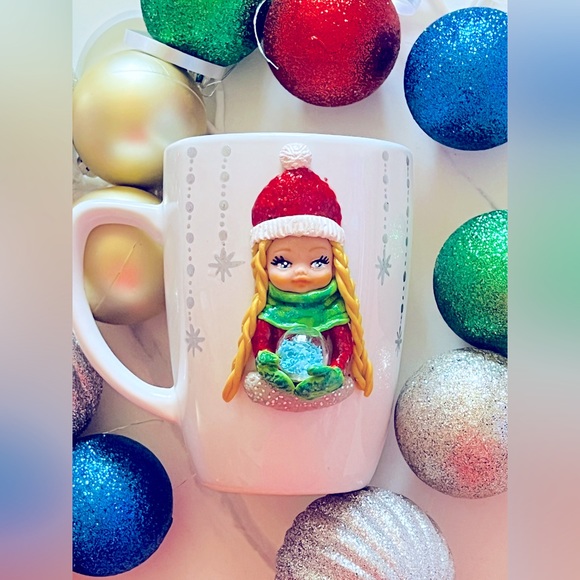 Other - Christmas mug coffee mugs cute mug doll mug